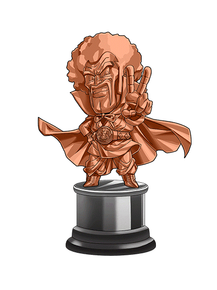 Statue de M. Satan (bronze)