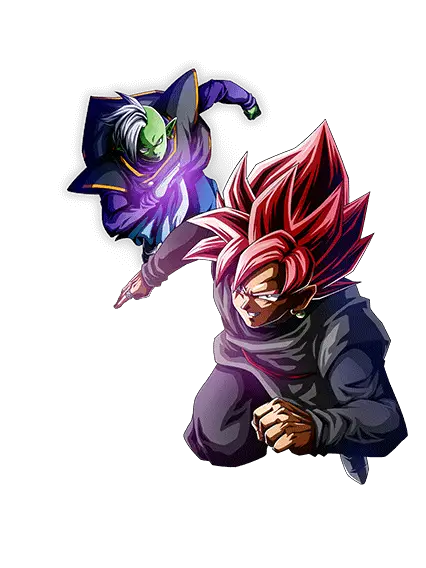 Goku Black (Super Saiyan Rosé) & Zamasu