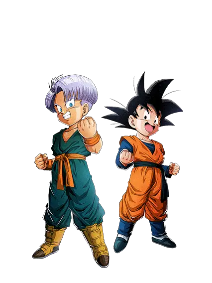 Trunks et Son Goten (petits)