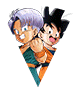 Trunks et Son Goten (petits)