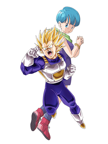 Vegeta Super Saiyan 2 & Bulma