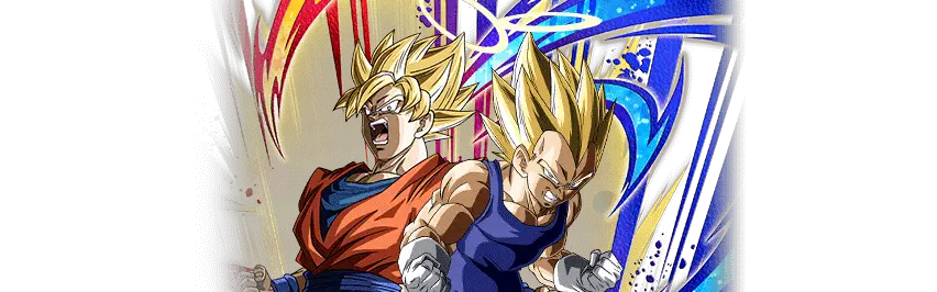 Son Goku Super Saiyan (ange) & 
Vegeta Super Saiyan (ange)