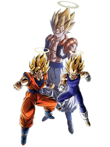 Son Goku Super Saiyan (ange) & 
Vegeta Super Saiyan (ange)