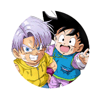 Trunks (petit) & Son Goten (petit) & Maron