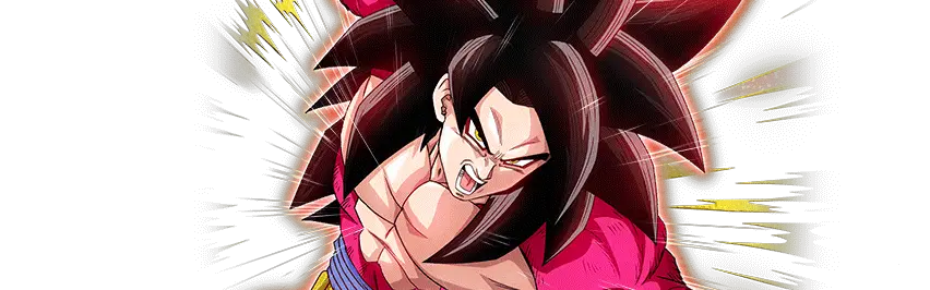 Son Goku Super Saiyan 4 ultra puissance max
