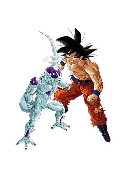 Son Goku & Freezer (forme finale) (ange)