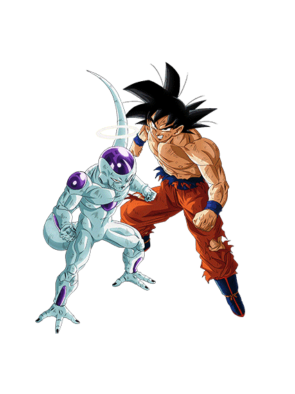 Son Goku & Freezer (forme finale) (ange)