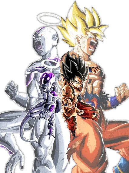 Son Goku & Freezer (forme finale) (ange)