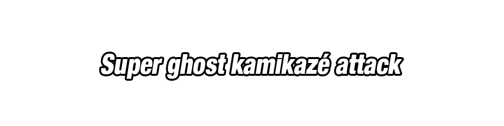 Gotenks Super Saiyan & Ghost Kamikazé