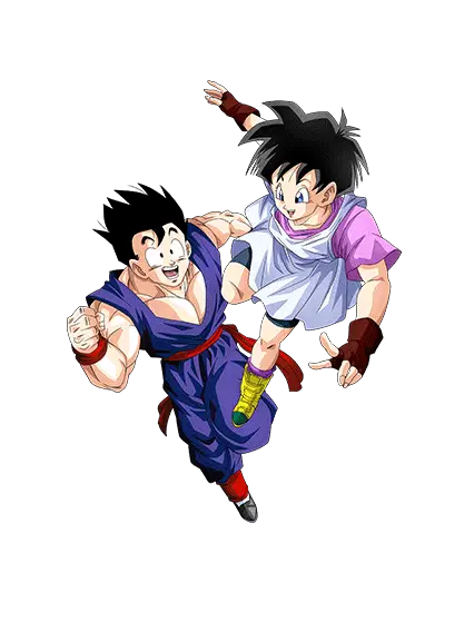 Son Gohan (jeune) et Videl