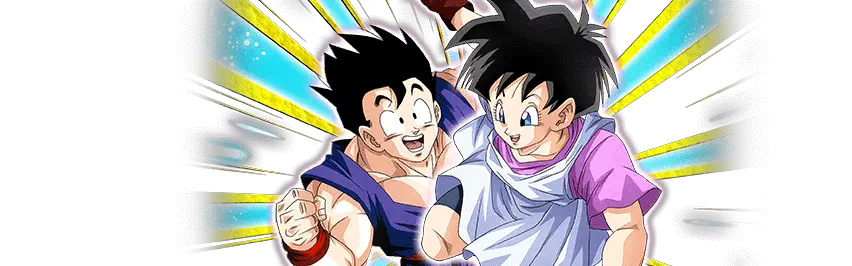 Son Gohan (jeune) et Videl