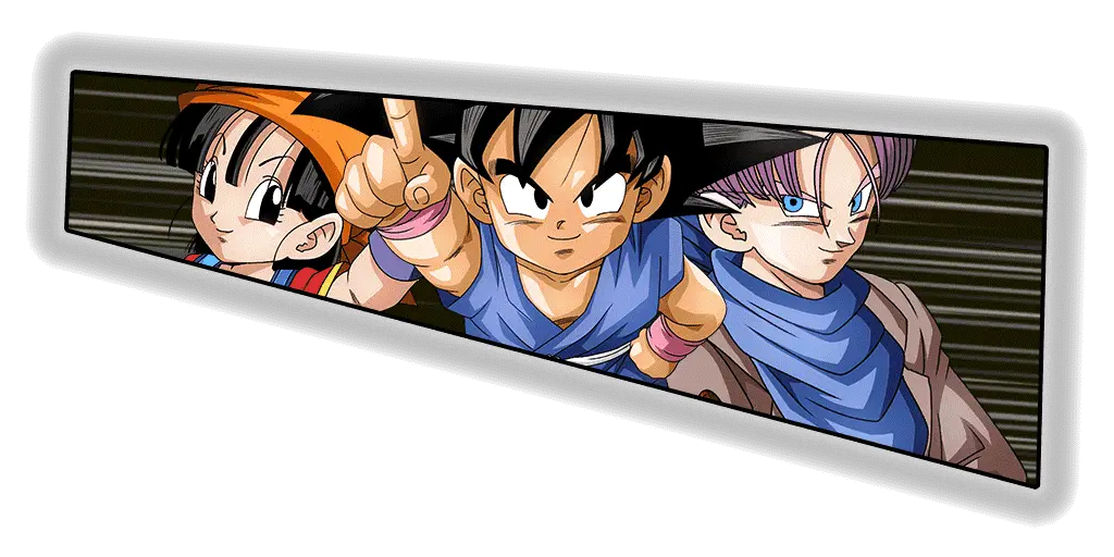 Son Goku (GT) & Pan (GT) & Trunks (GT)