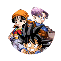 Son Goku (GT) & Pan (GT) & Trunks (GT)