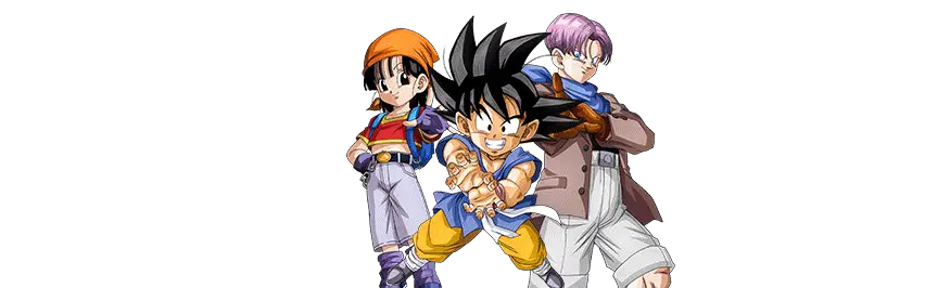 Son Goku (GT) & Pan (GT) & Trunks (GT)