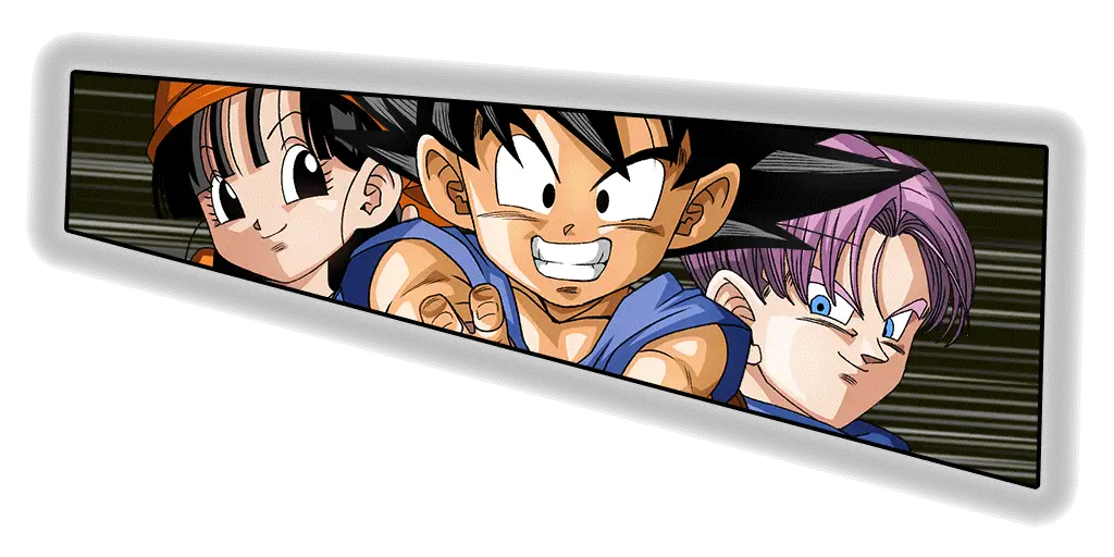 Son Goku (GT) & Pan (GT) & Trunks (GT)