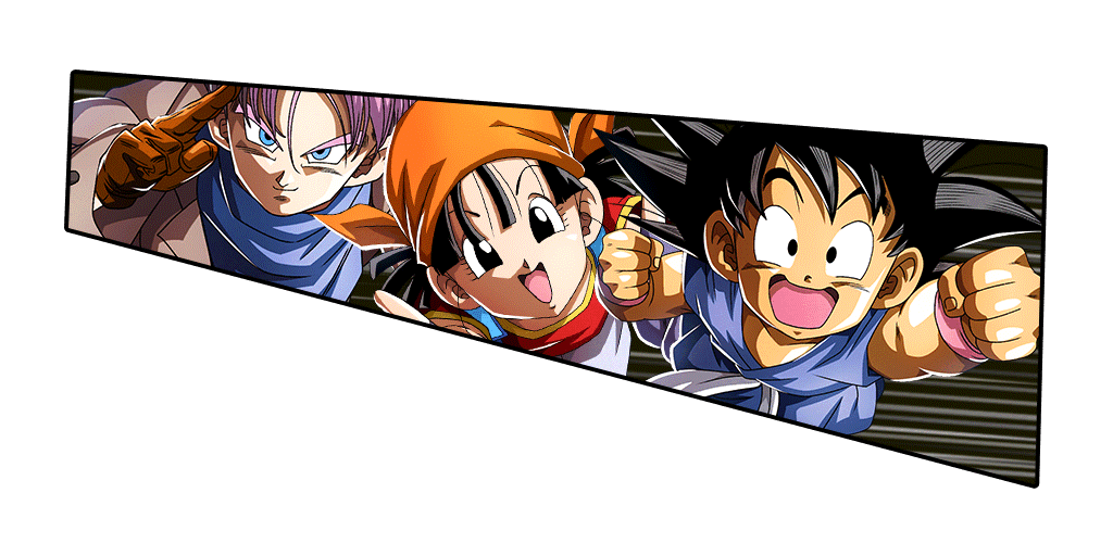 Son Goku (GT) & Pan (GT) & Trunks (GT)