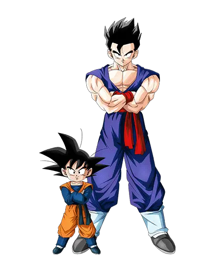 Son Gohan (jeune) & Son Goten (petit)