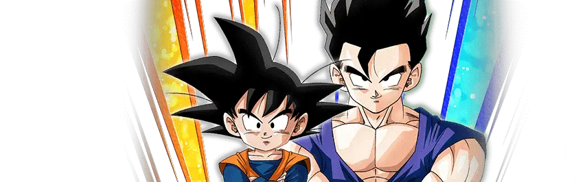 Son Gohan (jeune) & Son Goten (petit)