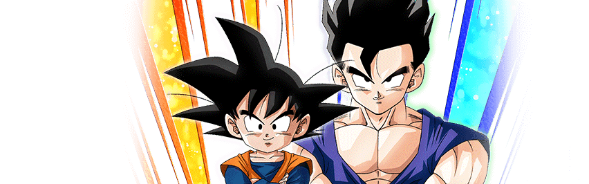 Son Gohan (jeune) & Son Goten (petit)