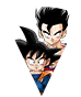 Son Gohan (jeune) & Son Goten (petit)