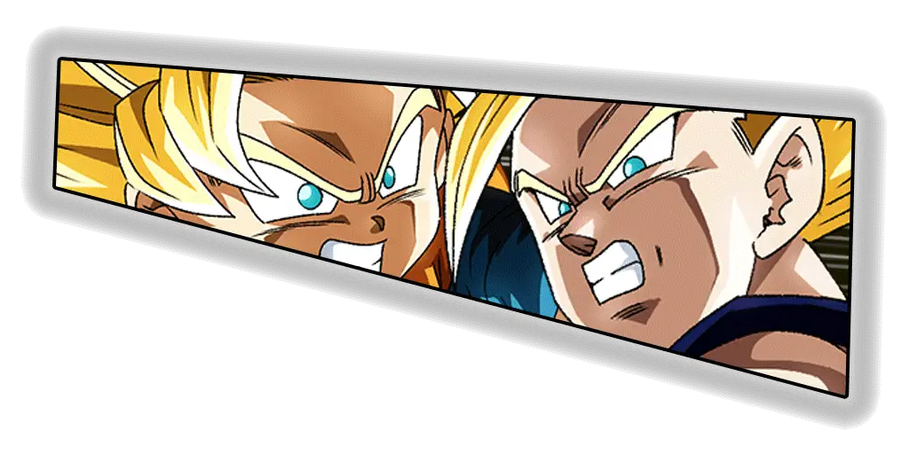 Son Gohan Super Saiyan (jeune) & 
Son Goten Super Saiyan (petit)