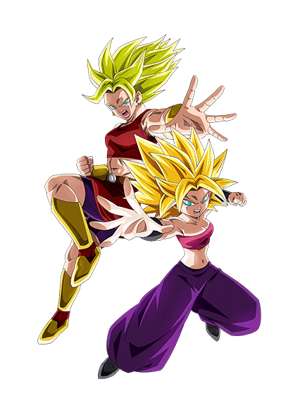 Caulifla Super Saiyan & Kale Super Saiyan