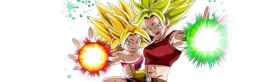 Caulifla Super Saiyan & Kale Super Saiyan