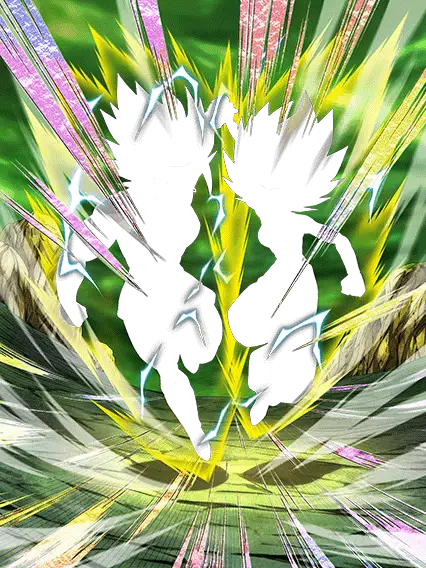 Caulifla Super Saiyan 2 & 
Kale Super Saiyan 2