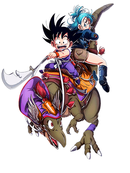 Son Goku (enfant) & Bulma (enfant)