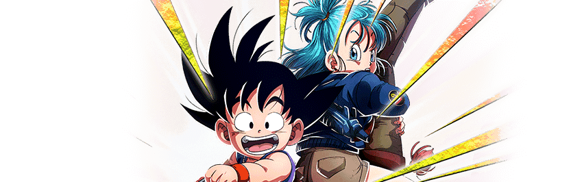 Son Goku (enfant) & Bulma (enfant)