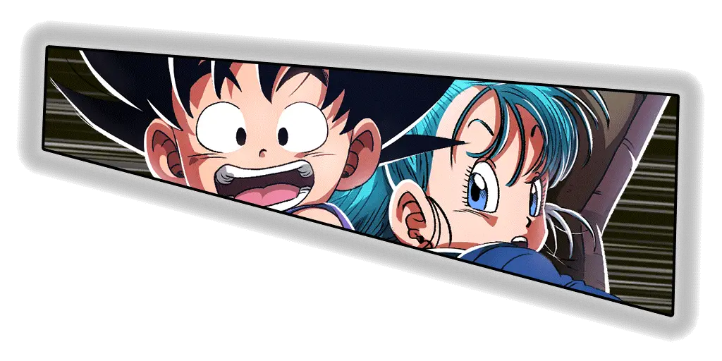 Son Goku (enfant) & Bulma (enfant)