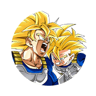 Son Goku Super Saiyan/
Son Gohan Super Saiyan (enfant)