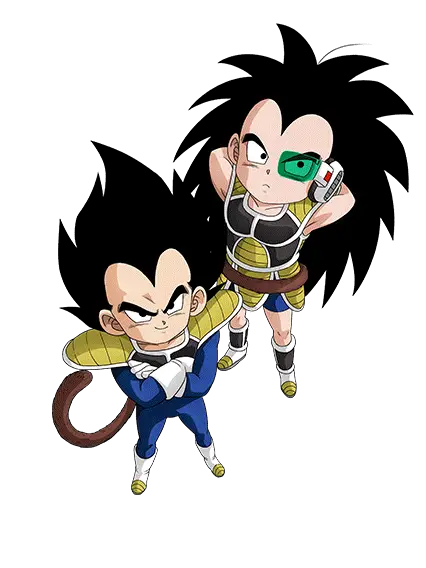 Vegeta (petit) & Raditz (petit)