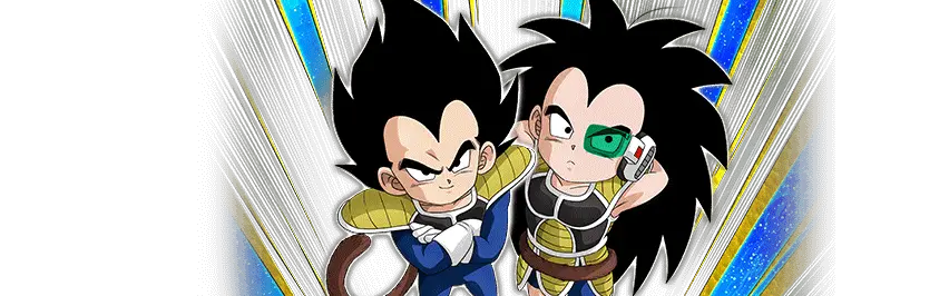 Vegeta (petit) & Raditz (petit)