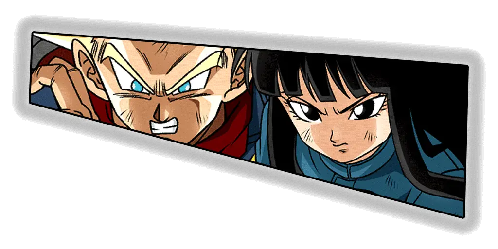 Trunks Super Saiyan (futur) & Mai (futur)