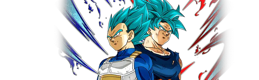 Son Goku Super Saiyan divin SS &
Vegeta Super Saiyan divin SS