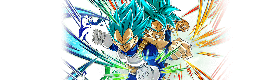 Son Goku Super Saiyan divin SS &
Vegeta Super Saiyan divin SS