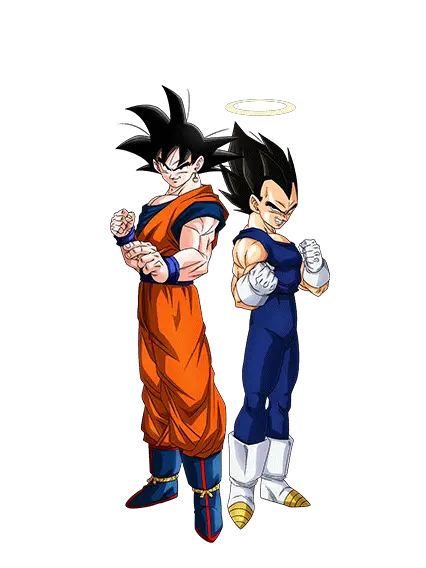 Son Goku & Vegeta (ange)