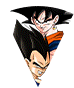 Son Goku & Vegeta (ange)