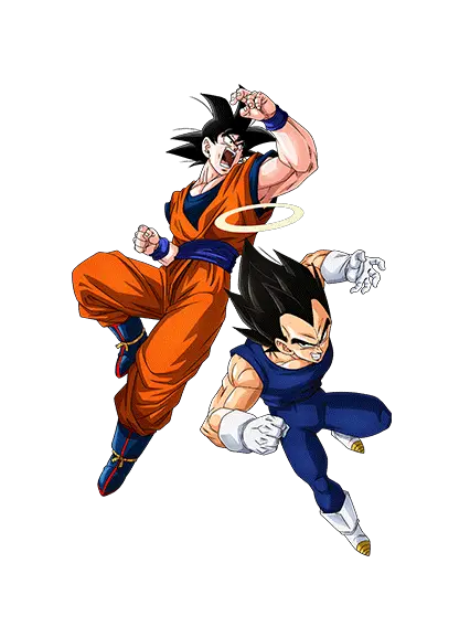 Son Goku & Vegeta (ange)