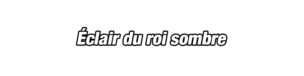 Roi sombre masqué