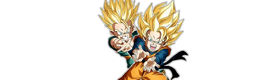 Trunks Super Saiyan (petit) & Son Goten Super Saiyan (petit)