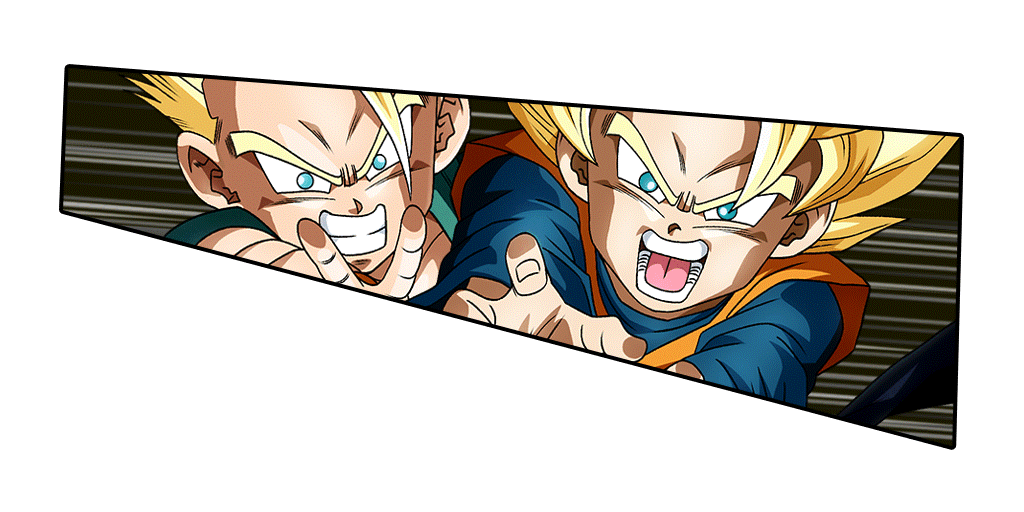 Trunks Super Saiyan (petit) &
Son Goten Super Saiyan (petit)
