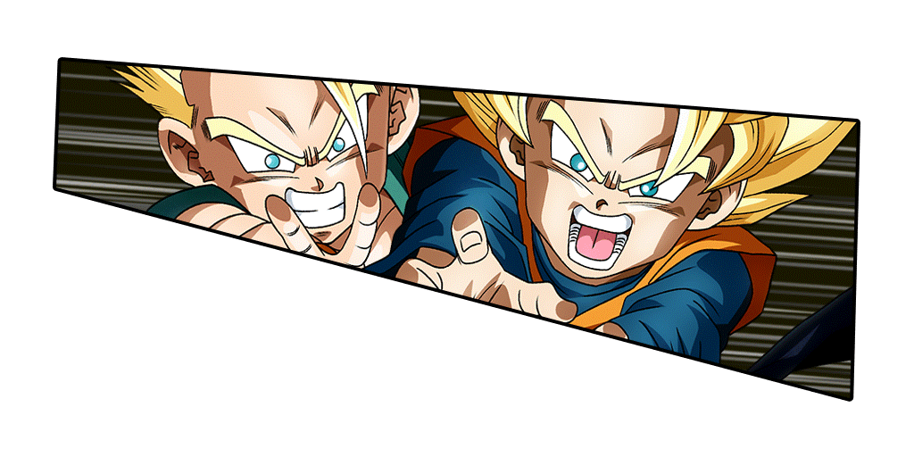 Trunks Super Saiyan (petit) & Son Goten Super Saiyan (petit)