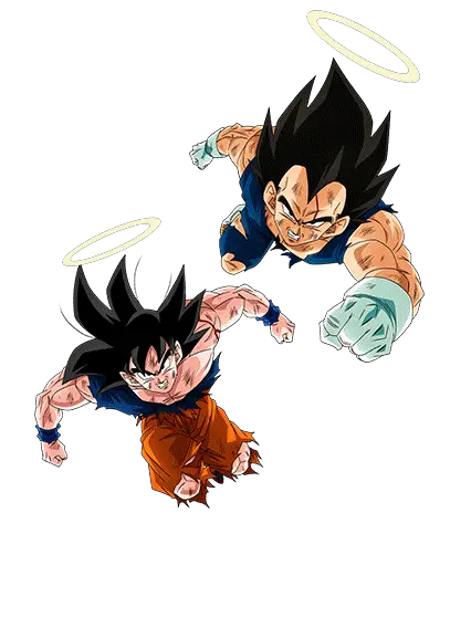 Son Goku (ange) & Vegeta (ange)