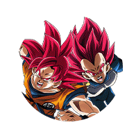 Son Goku Super Saiyan divin
& Vegeta Super Saiyan divin
