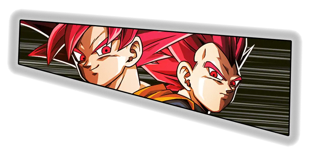 Son Goku Super Saiyan divin
& Vegeta Super Saiyan divin