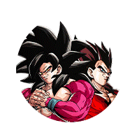 Son Goku Super Saiyan 4 & Vegeta Super Saiyan 4