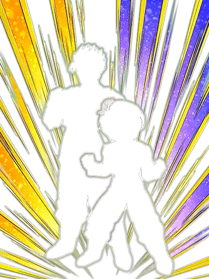 Son Gohan Super Saiyan (futur) & Trunks (enfant) (futur)