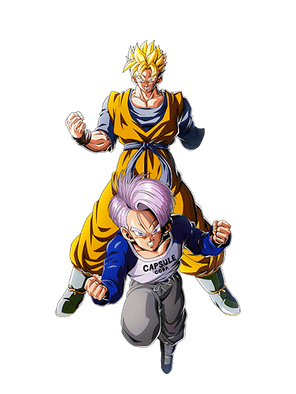 Son Gohan Super Saiyan (futur) & Trunks (enfant) (futur)/
Son Gohan Super Saiyan (futur)